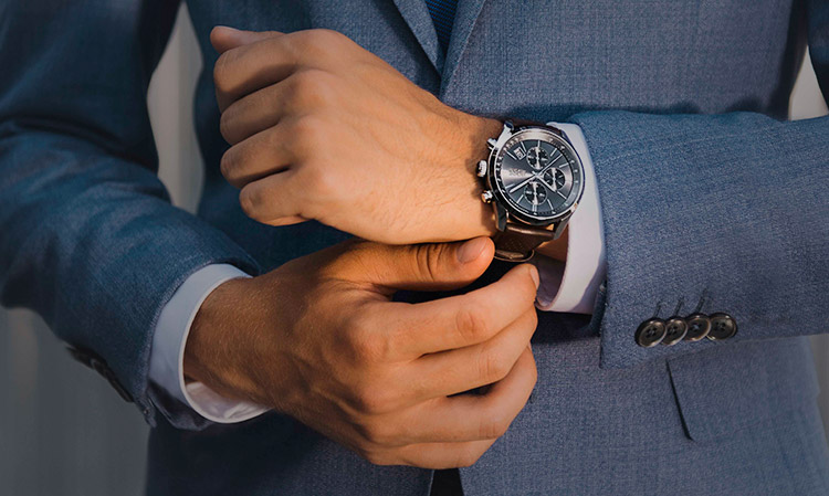 A modern horological studio bathed in natural light